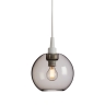 Lampe suspendue avec support blanc, D: 16cm