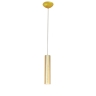 Lampe  suspendre en feuille d'or