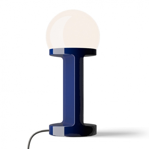 Lampe de table Art Dco de couleur Blue Robot