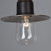 Lampe avec diffuseur en verre et rflecteur